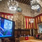 Barcelona. presentació del Girona Temps de Flors a Barcelona      Josep Losada/EL PUNT