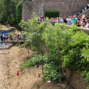 Girona: Temps de Flors, fotos de ambient per veure las aglomaracions de gent.  457#Joan Sabater