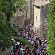 Girona: Temps de Flors, fotos de ambient per veure las aglomaracions de gent.  457#Joan Sabater