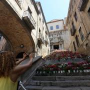 Girona: Temps de Flors, fotos de ambient per veure las aglomaracions de gent.  457#Joan Sabater