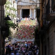 Girona: Temps de Flors, fotos de ambient per veure las aglomaracions de gent.  457#Joan Sabater