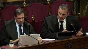 Pedro Fernández i Javier Ortega Smith, aquest dimarts al Tribunal Suprem