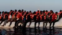 El 'Sea Watch 4' va rescatar el passat dilluns 88 immigrants en una llanxa neumàtica a la Mediterrània central