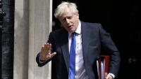 El primer ministre del Regne Unit, Boris Johnson, aquest dimecres a Downing Street