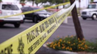 La policia de Las Vegas ha acordonat la zona, després de l'atac