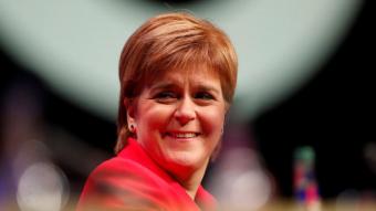 La ministra principal d'Escòcia, Nicole Sturgeon, en una imatge d'arxiu