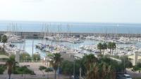 Vista del port de Mataró