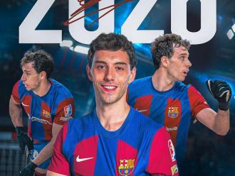 Sergi Llorca , al Barça fins al 2026