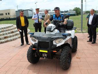 Els nous quads de la Policia Local de les Franqueses Ajuntament de les Franqueses
