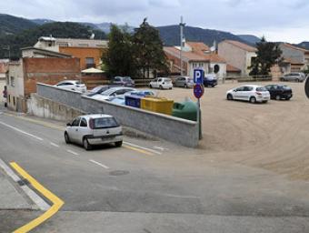 El nou aparcament situat a la part alta del carrer Bertí Ramon Ferrandis