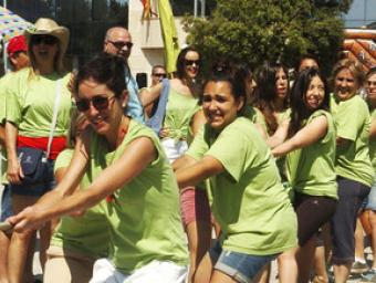 El joc de colles és una de les activitats centrals i més esperades de la festa major de Lliçà de Vall Ramon Ferrandis