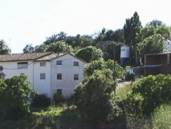 La casa de Les Vinyes, a Prats, on es va produir l’assalt de dimecres al vespre