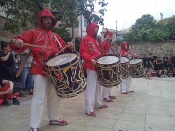 Actuació d'una de les colles partipants Ceida