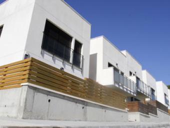 Els habitatges socials de Ca l’Artigues, on hi ha vuit pisos per estrenar que ara es posen a lloguer GRiselda Escrigas