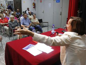 Tura va presentar el seu llibre per primer cop a Mollet Griselda Escrigas