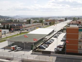 L’aparcament provisional es preveu a la zona sud de la nova estació Griselda Escrigas