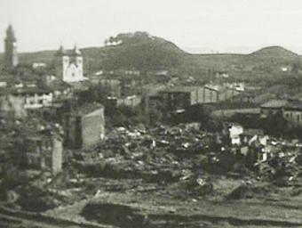 Aspecte de Torelló des de la zona de les Serrasses, el 18 d’octubre de 1940 MUSEU DEL TER / FONS DE LA FAMÍLIA RIFÀ