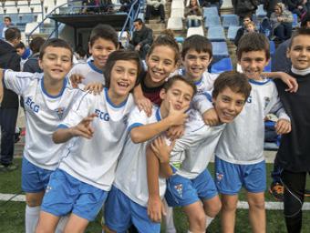 Jugadors d’un equip base de l’EC Granollers Toni Torrillas