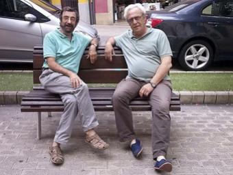 Antoni Gimeno i Josep Cot, autors del llibre