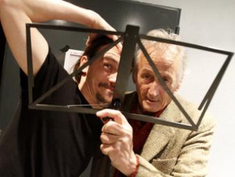 La col·laboració amb Jaume Arnella (a la dreta) al Festival Vida podria tenir lloc al disc. A l’esquerra, Sergi Ambrós GRiselda Escrigas