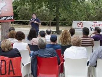 Assistents a l'aplec independentista de Paret Delgada en una edició passada Imatge d'arxiu