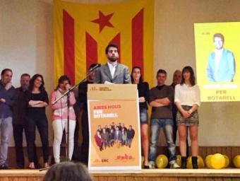 Lluís Escoda, en un acte de campanya, serà alcalde de Botarell Cedida