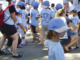 Infants de Mollet que van participar en el Casal d’Estiu de Can n’Arimon l’any 2013