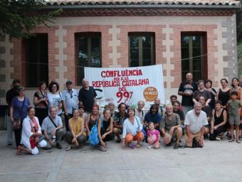 Fotografia de família Assemblea del Ripollès del Procés Constituent