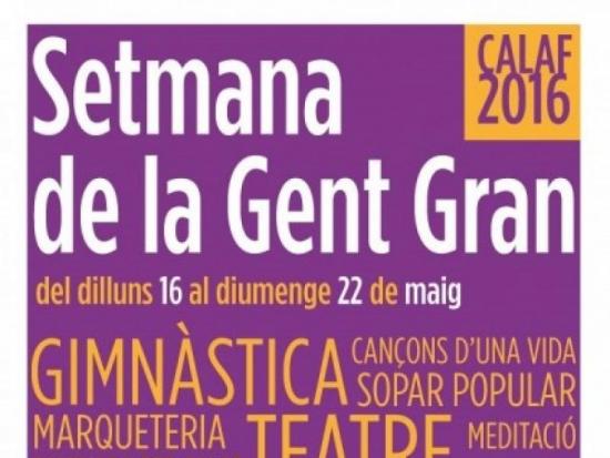 L’Ajuntament de Calaf programa la primera Setmana de la Gent Gran Info Anoia