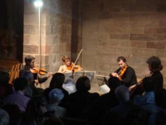 Quartet de violins en una edició anterior Prades.info