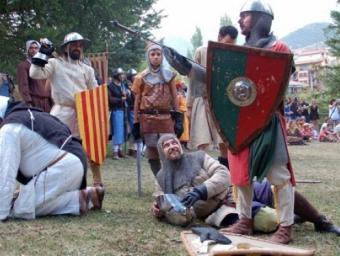 Batalla campal de les Festes de la Baronia de Pinós de Bagà   AJUNTAMENT DE BAGÀ
