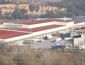 Imatge d'arxiu del parc logístic de Mercadona al polígon Molí del Racó, a Sant Sadurní d'Anoia A.M