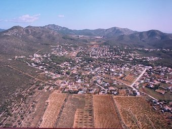 Imatge aèria de la urbanització del Mirador del Penedès, al municipi del Montmell. EL PUNT