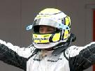  El pilot britànic Jeson Button (Brawn GP), celebra la seva victòria al Circuit de Catalunya   EFE/TONI ALBIR 