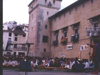 El Palau Comtal presideix gran part dels actes que s'hi fan. /  ESCORCOLL