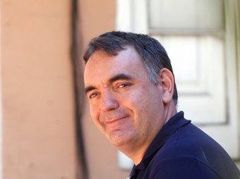 L'escriptor Joan-Daniel Beszonoff. ORIOL DURAN