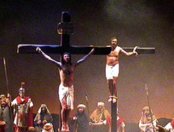 Escena de la crucifixió.  SORTIM