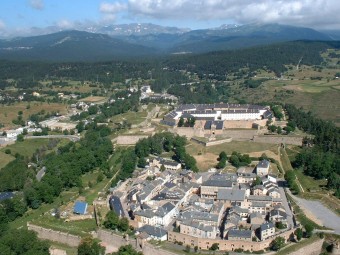 Centre d'entrenament de comandos de l'exèrcit francès a Montlluís ARXIU