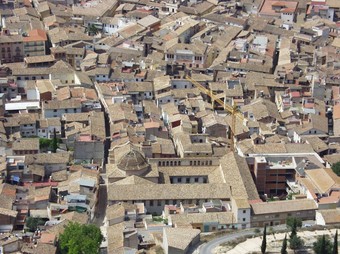 Panoràmica de Xàtiva vista des del castell. /  ARXIU