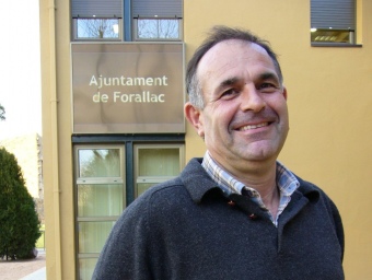 Josep Sala (CiU), alcalde del municipi de Forallac. ò. pinilla