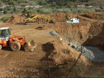 La mina Baltà , situada al terme de Riudecols, la qual ha estat autoritzada pel Departament de Medi Ambient J,. FERNÀNDEZ