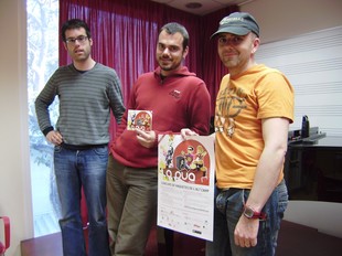 D'esquerra a dreta: David Ferré, Sergi Franch i Ramon Berlanga.  N.R