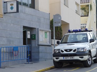 La comissaria de la Policia Local de Sant Andreu de Llavaneres. LL.M