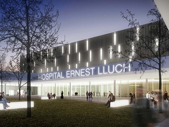 Una imatge virtual de l'hospital Ernest Lluch C.A.F