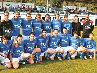 La formació de l'En Bas de l'any 2006. CLUB ESPORTIU SANT ESTEVE D'EN BAS