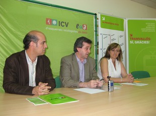 Xavier Boix, Toni Morral i Marisol Martínez.  EL PUNT