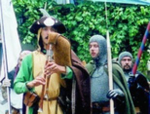 Una imatge d'una edició anterior de les Festes medievals.  AJ. ARLES