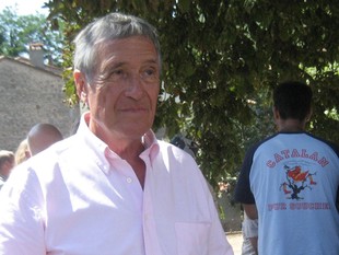 Jacques Roigt, batlle de Sant Llorenç de Cerdans.