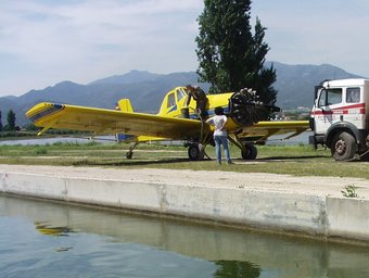 Pista d'aterratge alternativa, a Amposta. ACN