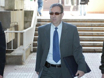 El coronel Miguel Gómez Alarcón, màxim responsable de la investigació policial de la trama.  GABRIEL MASSANA